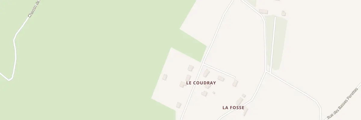 Plan du 20 Rue des Acres à Chenay