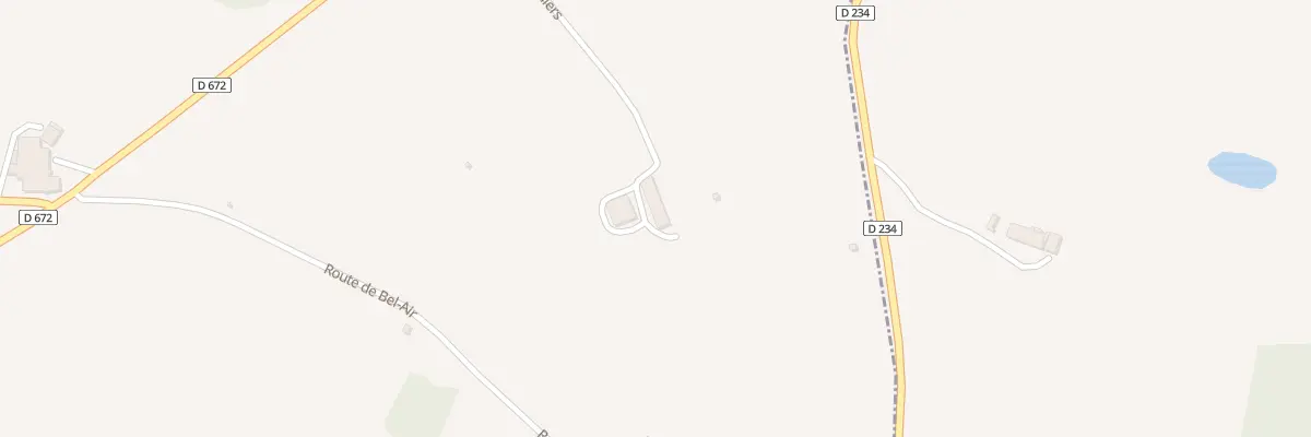Plan du 68 A Bel Air à Caplong