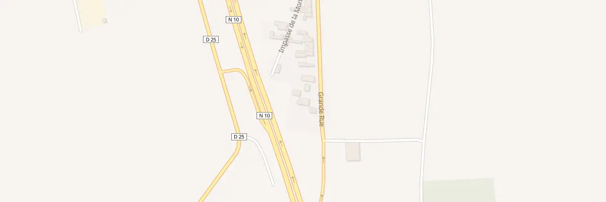 Plan du 70 Gr Grande Rue à Chaunay