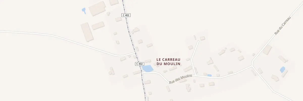 Plan du 28B Rue du Carreau du Moulin à Mannevillette