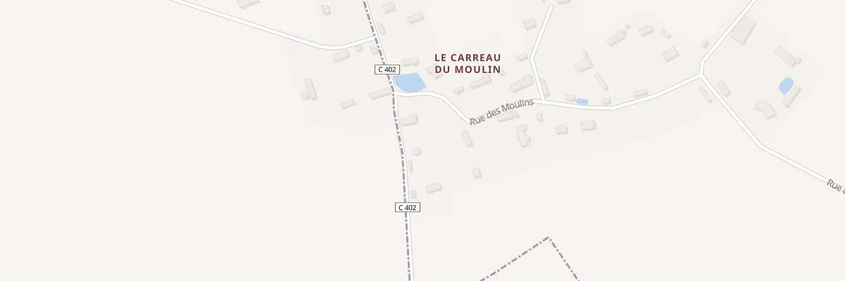 Plan du 30B Le Carreau du Moulin à Mannevillette