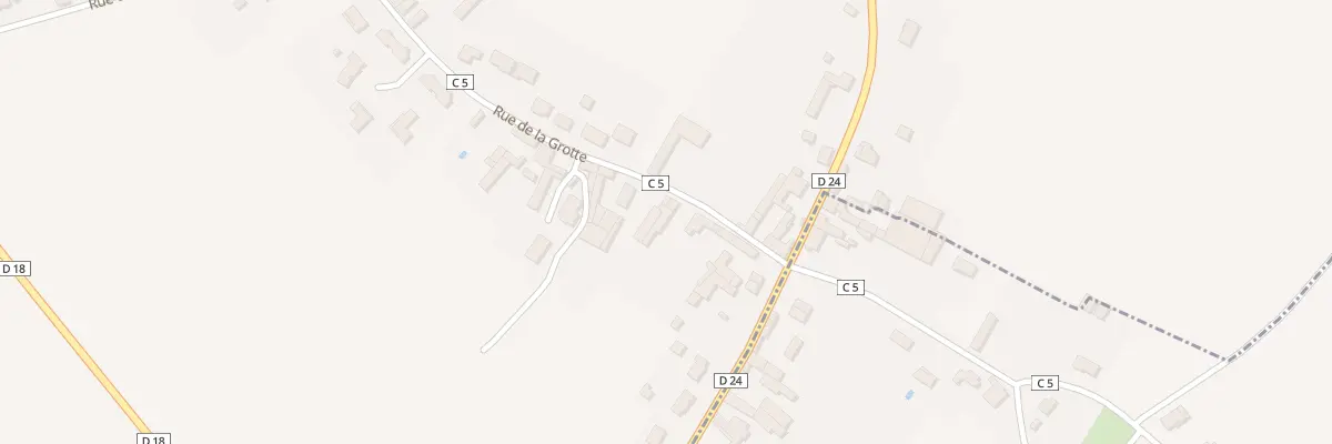 Plan du 4 Rue de la Grotte à Amberre