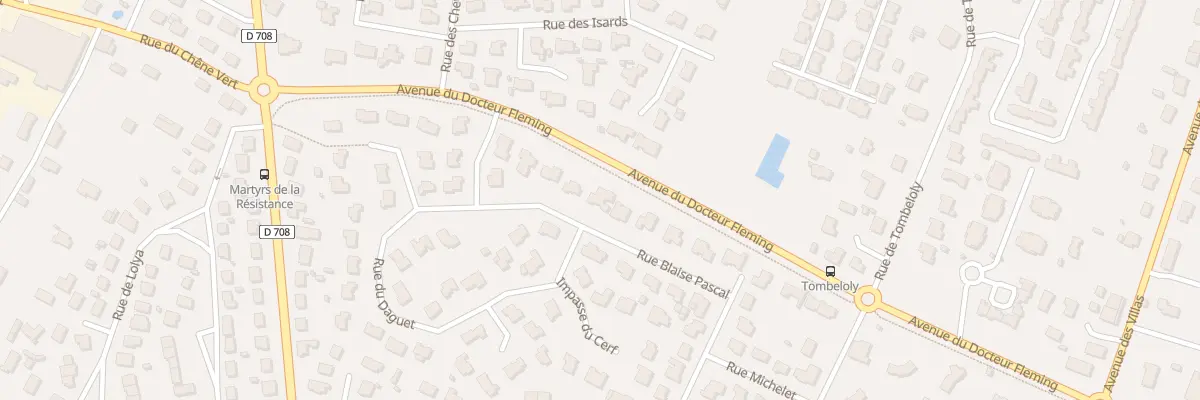 Plan du 2 Rue du Daguet à Marmande
