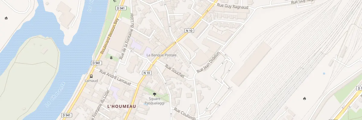 Plan du 11 Rue Leclerc Chauvin à Angoulême