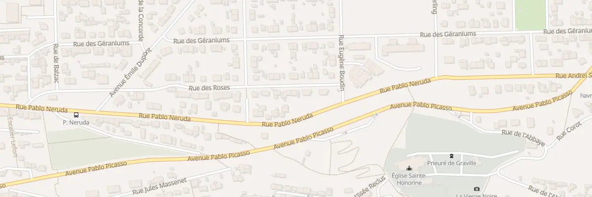 Plan du 44 Rue des Roses au Havre