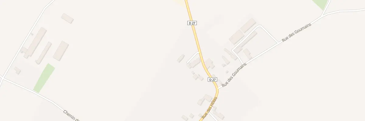 Plan du 21 Rue des Hôtes à Salles-de-Villefagnan