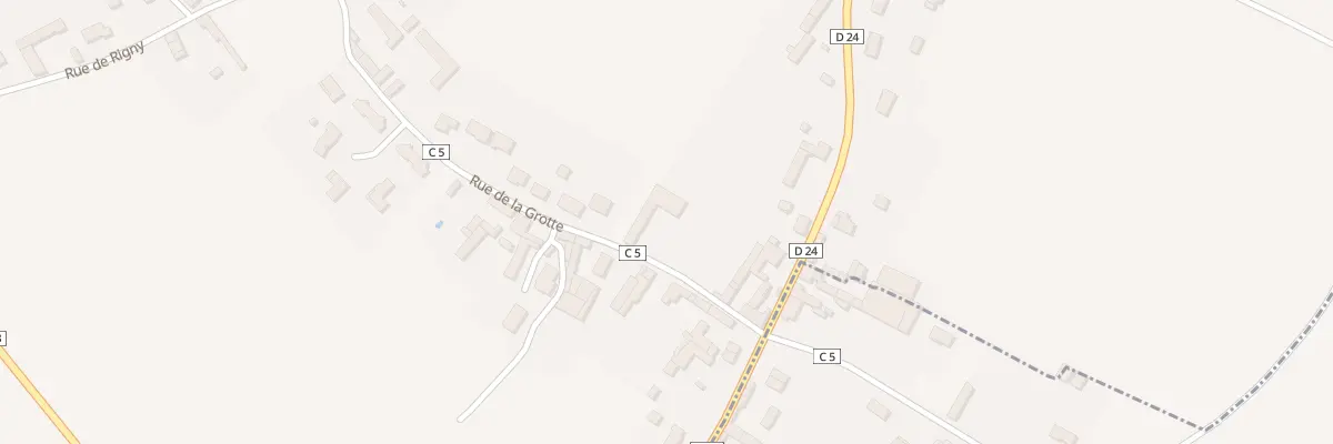 Plan du 3 Rue de la Grotte à Amberre
