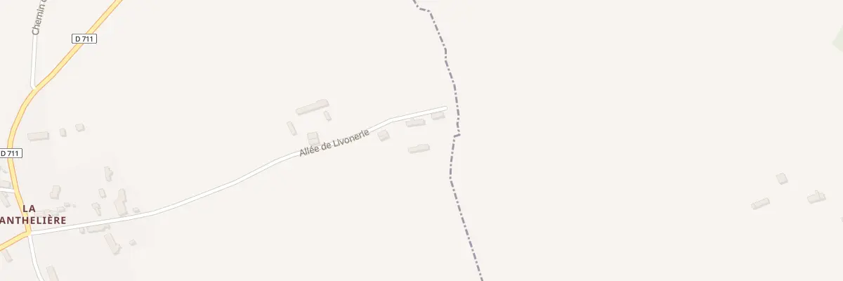 Plan de Livonerie à Mont-Ormel
