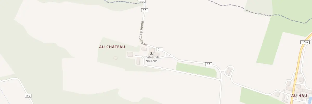 Plan du 5015 Au Chateau à Noulens