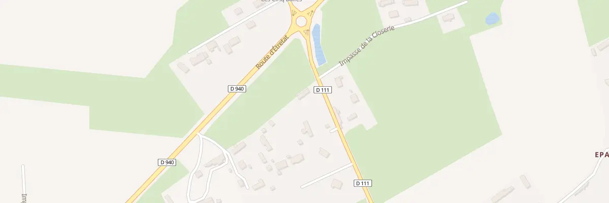 Plan du 5150 La Caillouterie à Heuqueville