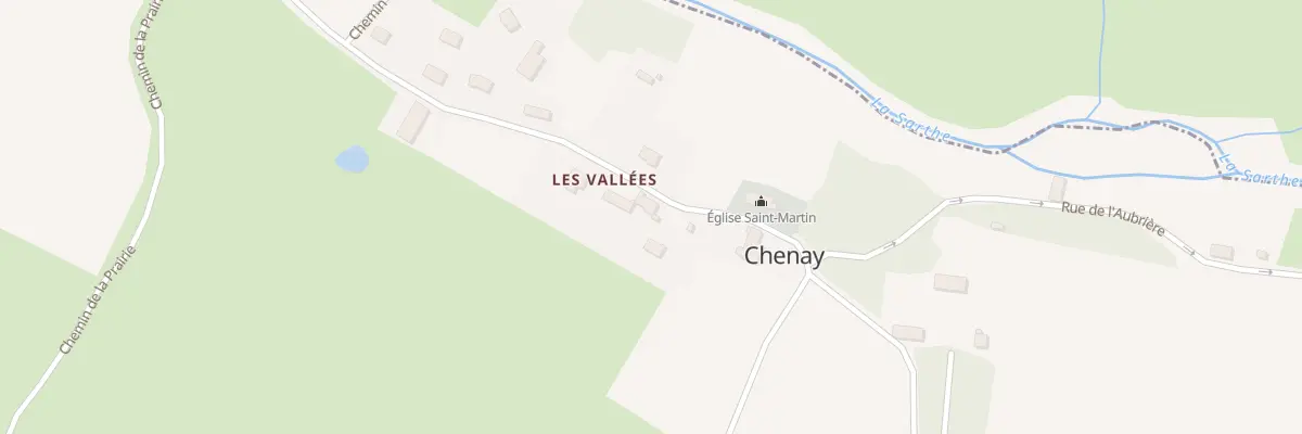 Plan du 7 Rue du Bas Plessis à Chenay
