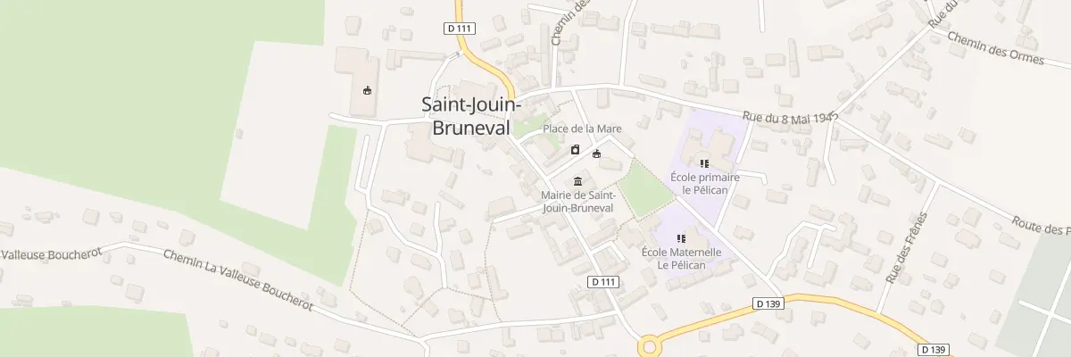 Plan du 19 Rue du Général de Gaulle à Saint-Jouin-Bruneval
