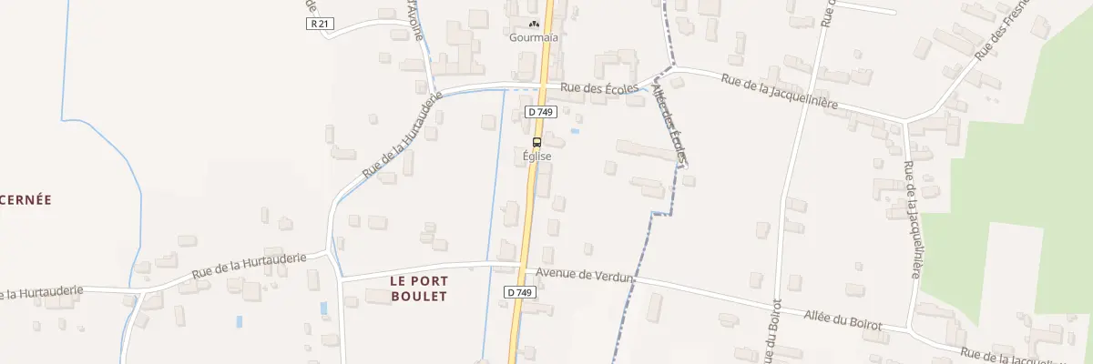 Plan du 20 Av de Verdun à Chouzé-sur-Loire