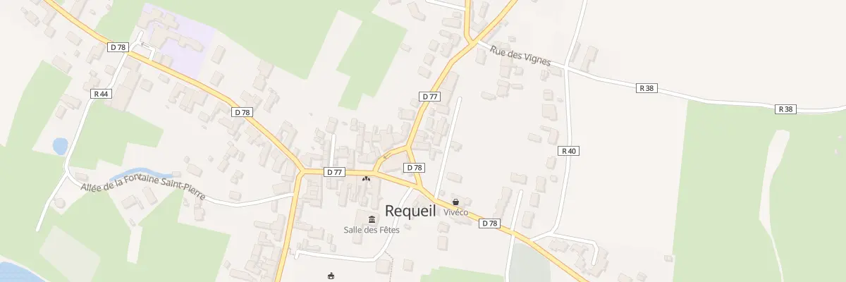 Plan du 3 Rue Pasteur à Requeil