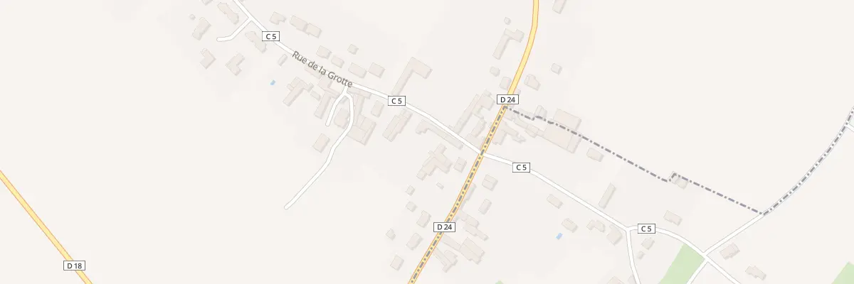 Plan du 2 Rue de la Grotte à Amberre