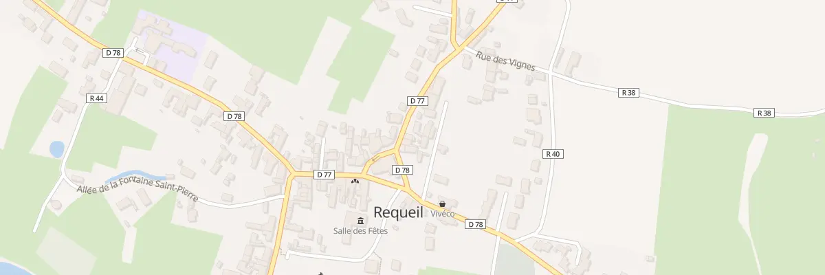 Plan du 5 Rue Pasteur à Requeil