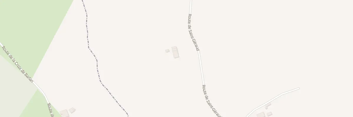 Plan du 463 Rte de Saint Géraud à Caubon-Saint-Sauveur