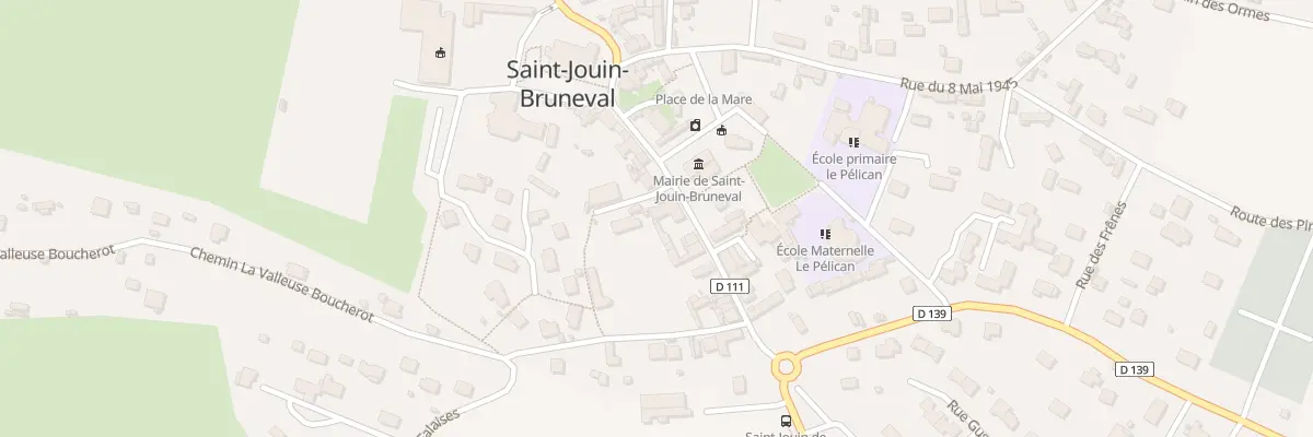 Plan du 17 Rue du Général de Gaulle à Saint-Jouin-Bruneval