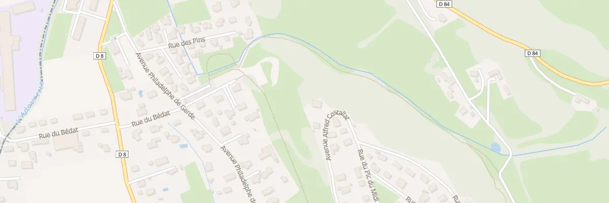 Plan du 5 Rue Alfred Costallat à Gerde