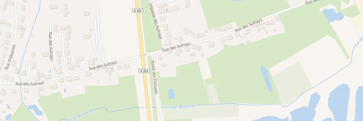 Plan du 46B Rue des Aulnays à Spay
