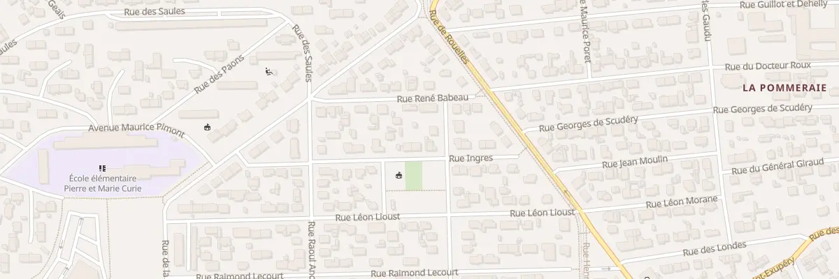 Plan du 15 Rue Ingres au Havre
