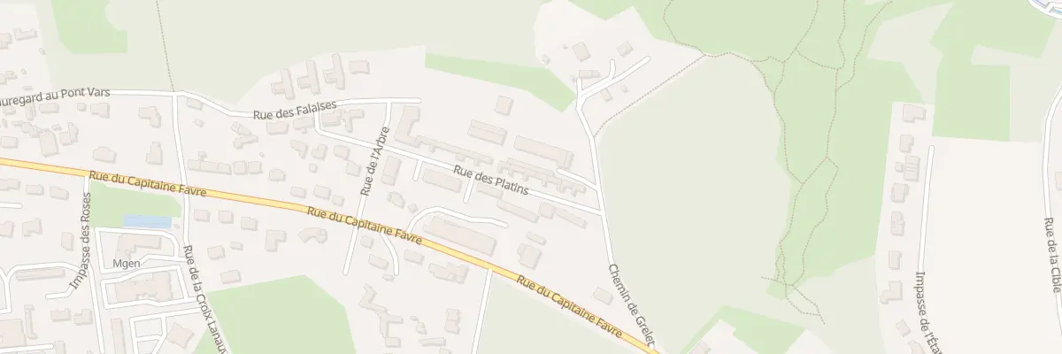Plan du 15 Rue des Platins à Angoulême