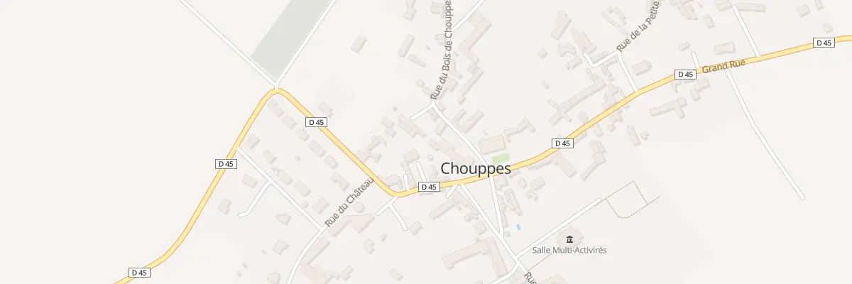 Plan du 5 Rue du Bois de Chouppes à Chouppes