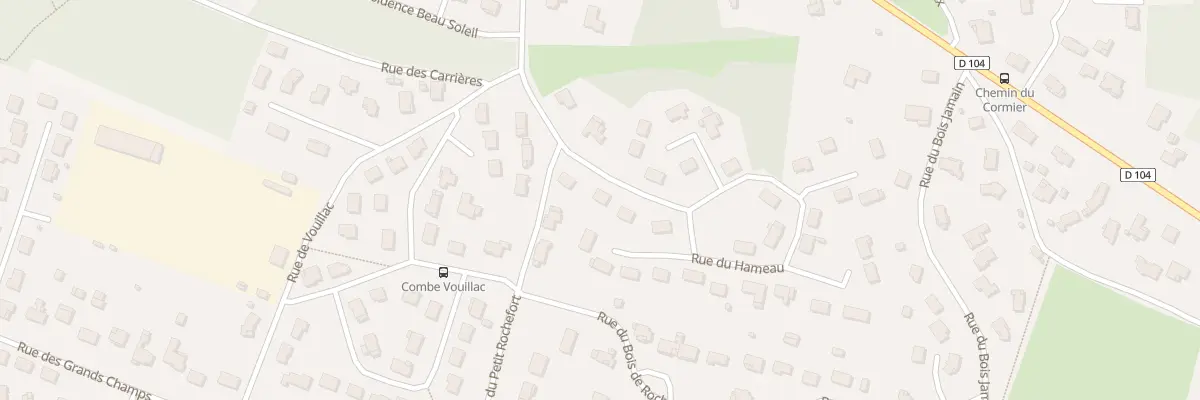 Plan du 33 Rue du Hameau à Puymoyen
