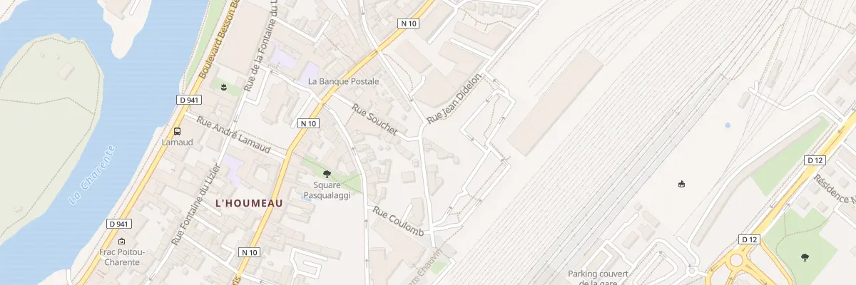 Plan du 52 Rue Leclerc Chauvin à Angoulême