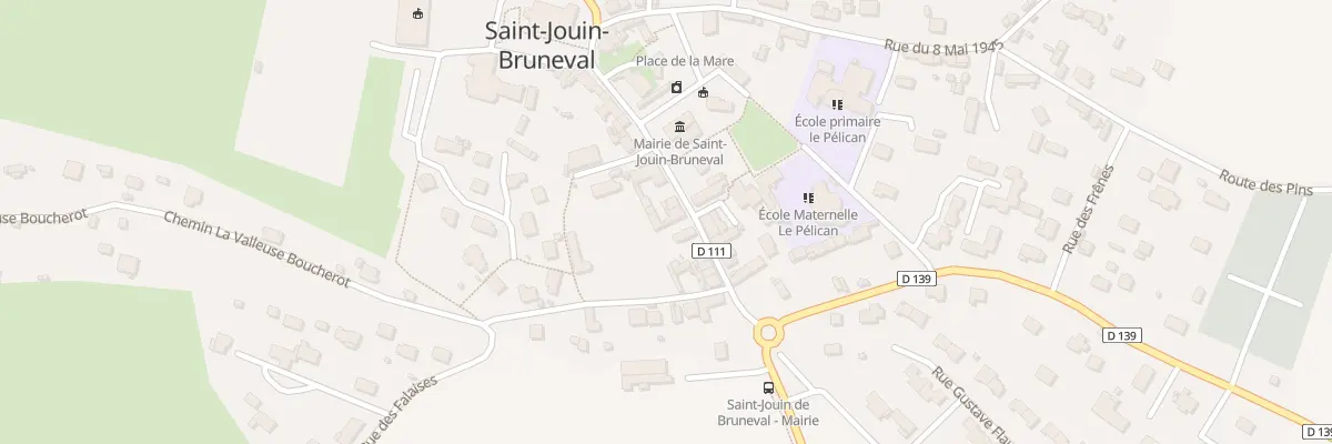 Plan du 15 Rue du Général de Gaulle à Saint-Jouin-Bruneval