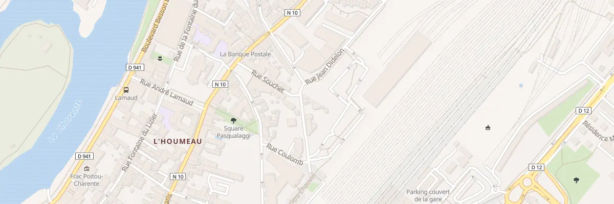 Plan du 54 Rue Leclerc Chauvin à Angoulême