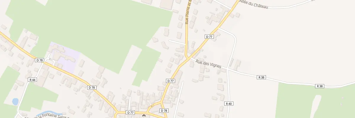 Plan du 16 Rue Pasteur à Requeil