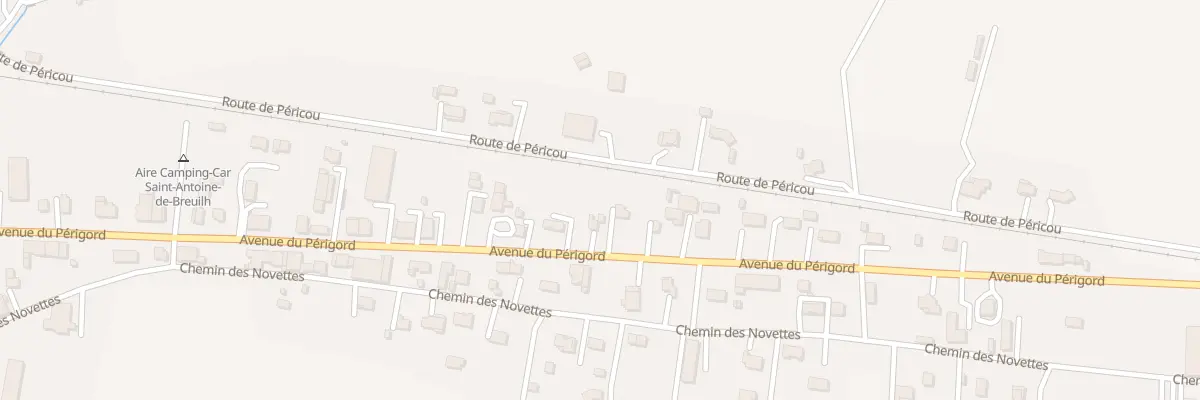 Plan du 131 Av du Périgord à Saint-Antoine-de-Breuilh