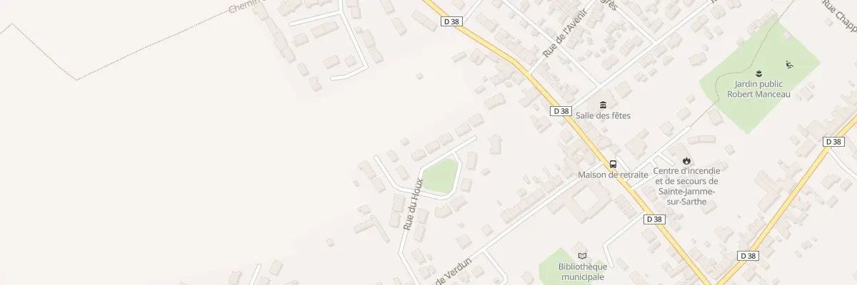 Plan du 27 Rue du Houx à Sainte-Jamme-sur-Sarthe