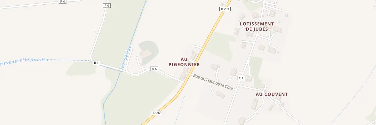 Plan du 5007 Au Pigeonnier à Dému