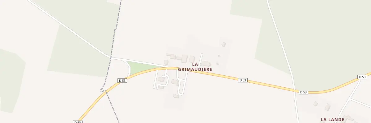 Plan du 5052 La Grimaudière à Beuxes