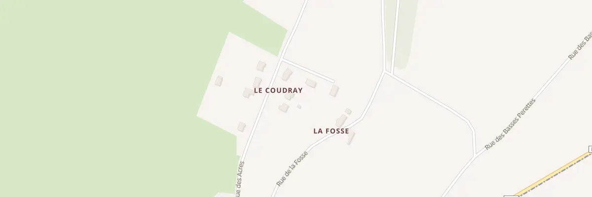 Plan du 19 Rue des Acres à Chenay