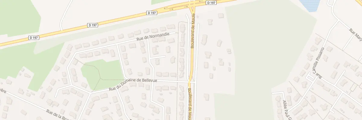 Plan du 63 Bd de Maule à Saint-Saturnin