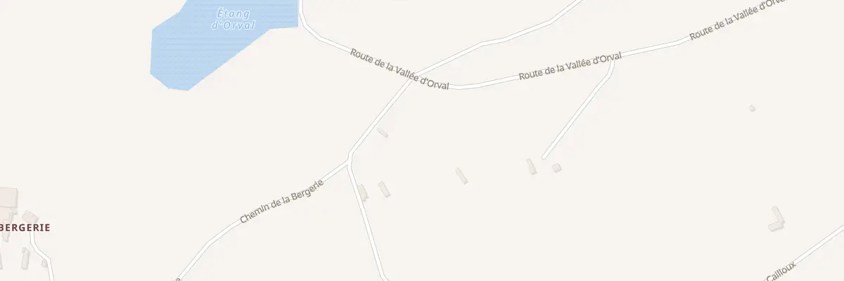 Plan du 12 La Vallee d’Orval à Camembert