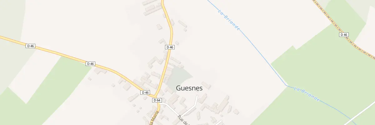 Plan du 8 Rte de Monts sur Guesnes à Guesnes