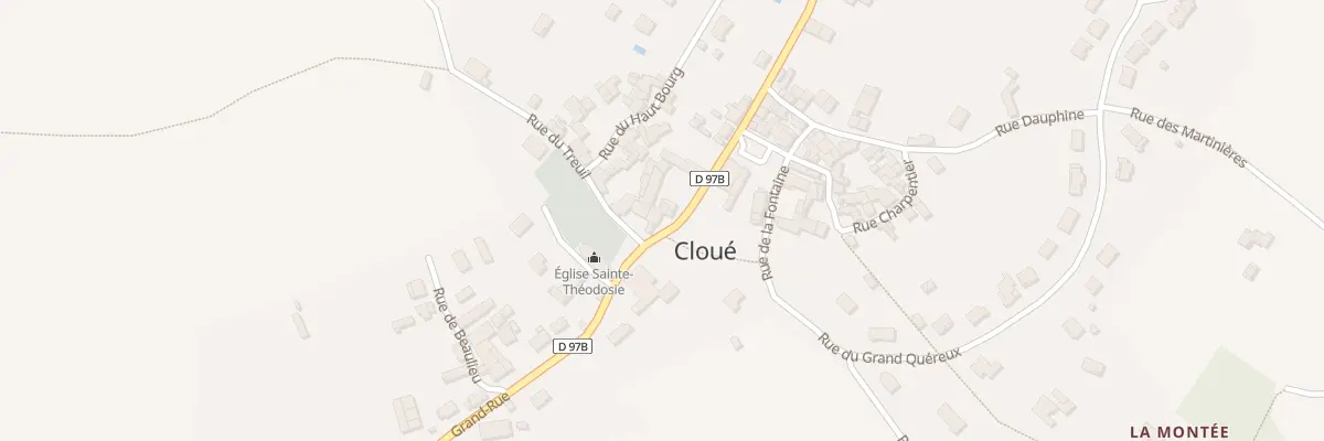 Plan du 12 Gr Grand Rue à Cloué
