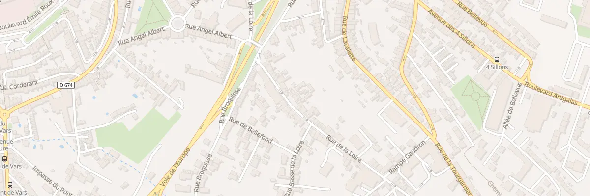 Plan du 106 Rue de la Loire à Angoulême