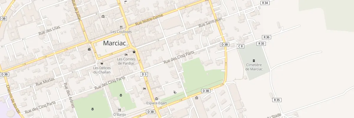Plan du 3 Rue Putnaou à Marciac