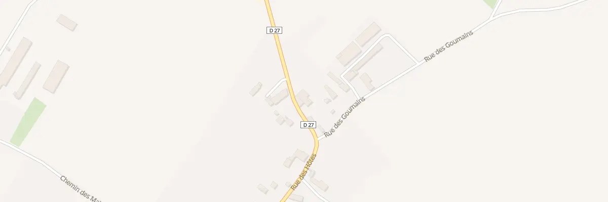 Plan du 12 Rue des Hôtes à Salles-de-Villefagnan