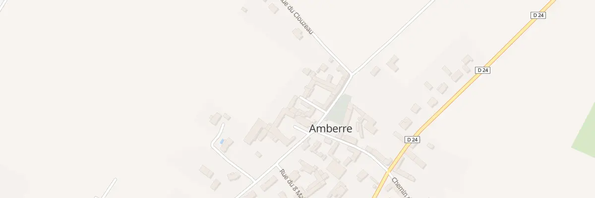 Plan du 1 Imp du Presbytère à Amberre
