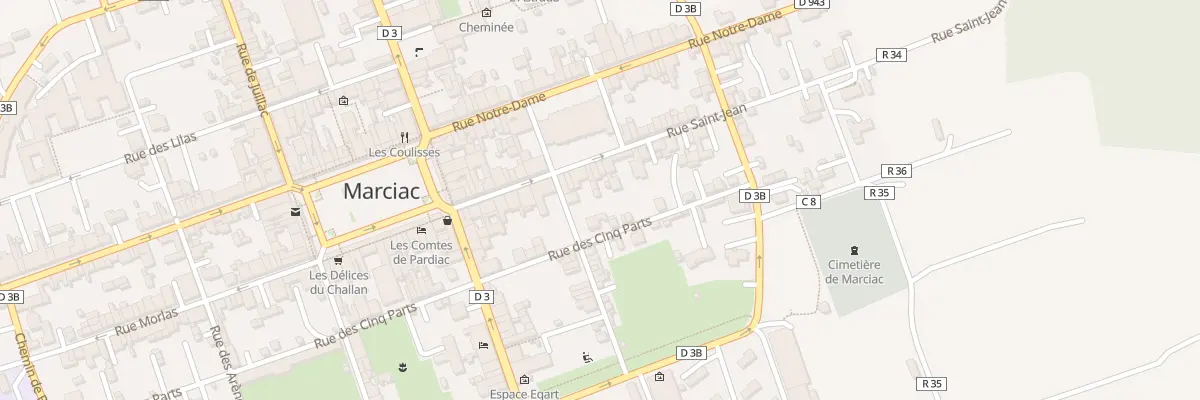 Plan du 20B Rue Saint-Jean à Marciac