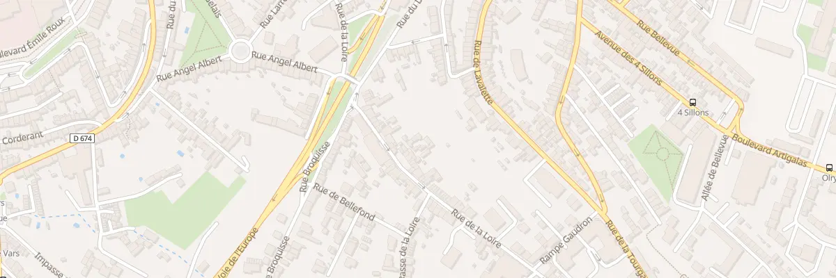 Plan du 100 Rue de la Loire à Angoulême