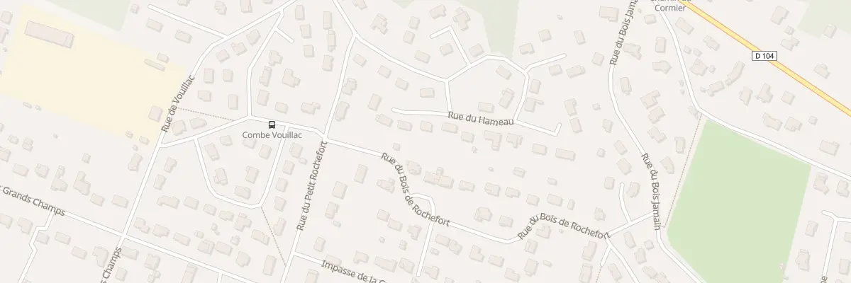 Plan du 26 Rue du Hameau à Puymoyen