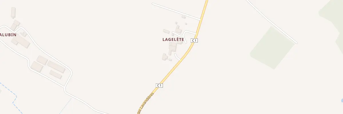 Plan du 55 Lagelete à Anzex