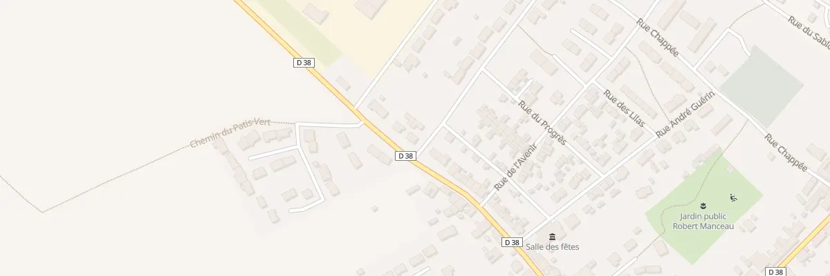 Plan du 74 Rue du Onze Novembre à Sainte-Jamme-sur-Sarthe